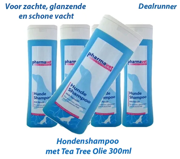 2-Flessen Hondenshampoo met Tea Tree Olie 300ml - Afbeelding 5