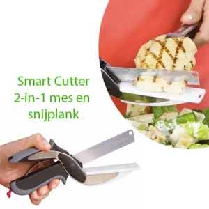 In een paar seconden snijden met de Smart Cutter – 2-in-1 mes en snijplank