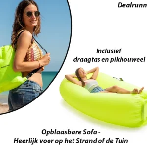 Opblaasbare Sofa – Heerlijk voor op het Strand of de Tuin