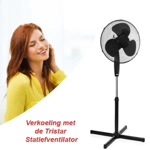 Heerlijke verkoeling met de Tristar VE-5893 – Statiefventilator
