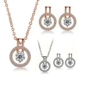 Swarovski Elements sieraden setje (geleverd in sieradenzakje)