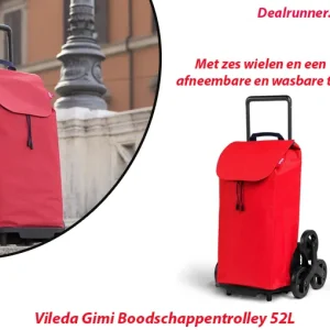 Vileda Gimi Boodschappentrolley 52L