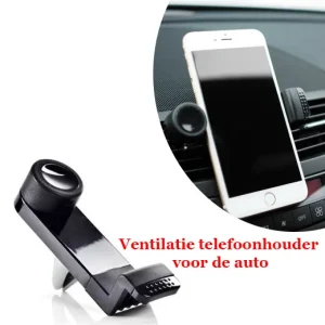 Ventilatie telefoonhouder voor de auto