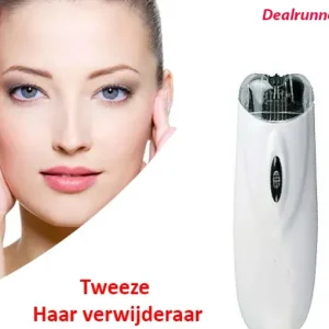Snel en effectief een glad resultaat met de Tweeze Haar verwijderaar