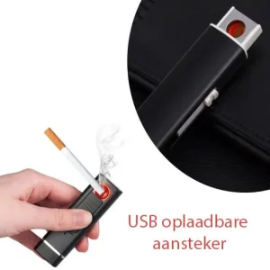 USB oplaadbare aansteker en flesopener in één
