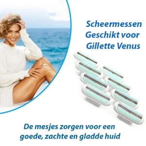 4 Stuks scheermessen geschikt voor Gillette Venus