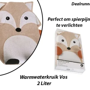 Warmwaterkruik Vos 2 Liter