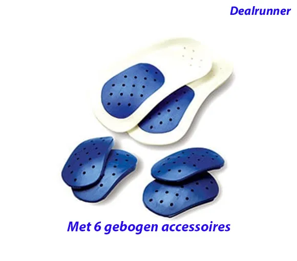 Unisex Wasbaar Orthopedische Inlegzolen – Verdeelt uw Gewicht Optimaal (38-39) D - Afbeelding 3