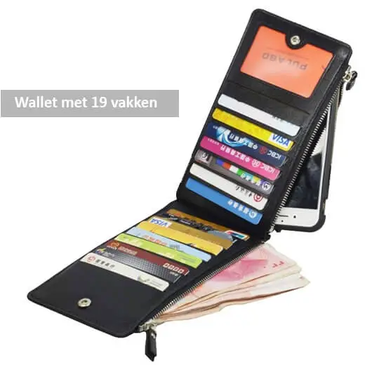 19 Vakken Multifunctionele Wallet - Afbeelding 6