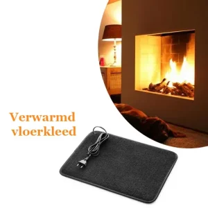 Geen koude voeten deze winter met de verwarmd vloerkleed