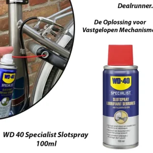 WD 40 Specialist Slotspray 100ml – De Oplossing voor Vastgelopen Mechanismen