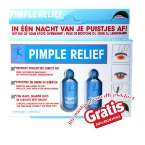 Snel van je puisten af met Lucovit Pimple Relief!