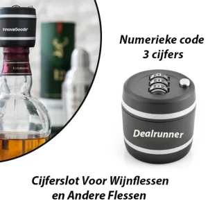 Cijferslot Voor Wijnflessen en Andere Flessen