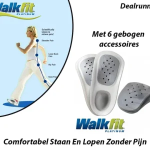 Unisex Wasbaar Orthopedische Inlegzolen – Verdeelt uw Gewicht Optimaal (38-39) D