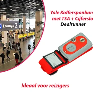 Yale Kofferspanband met TSA + Cijferslot